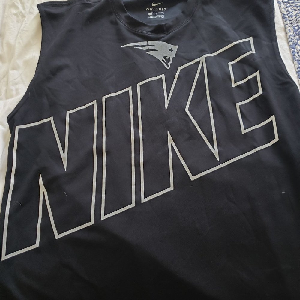 New england patriots dri fit tank